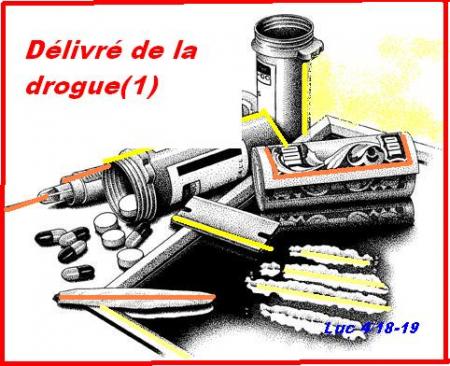 Délivré de al drogue bonjour