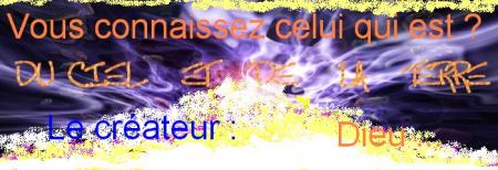  connaissez   vous celui qui es,t le dés le  commencement  bonjour   Bienvenue