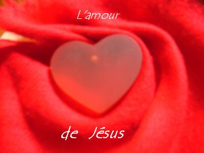 L'amour de Jésus bonjour